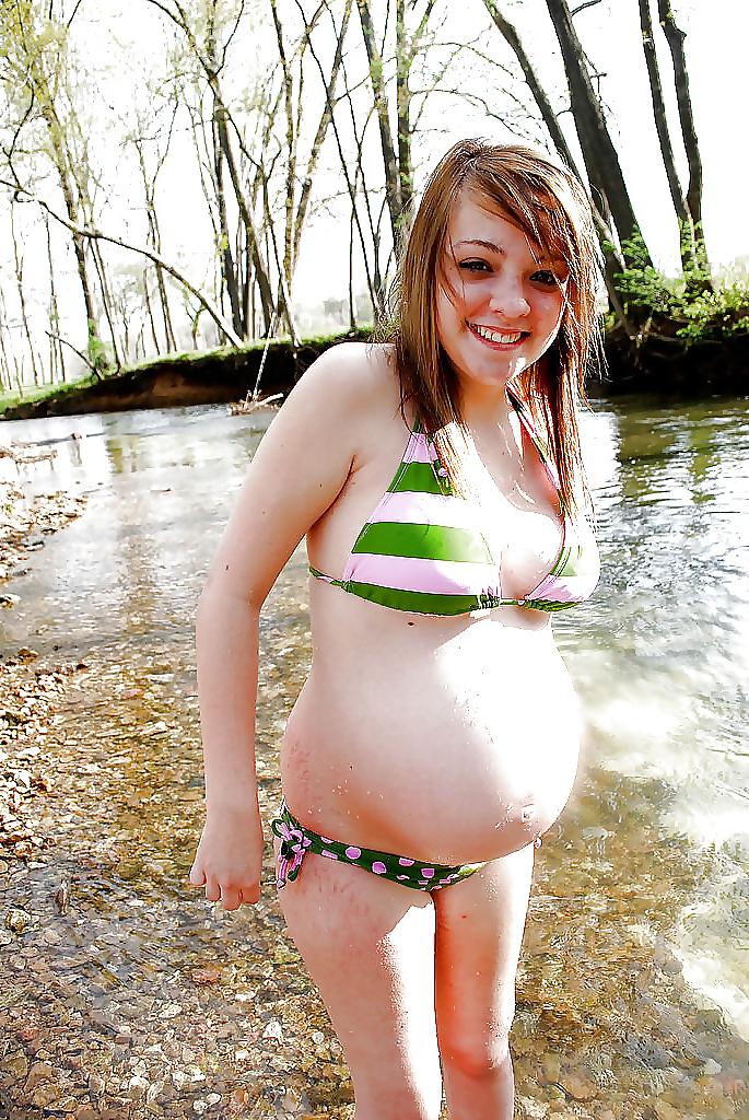 25P Enceinte maillot-Pregnant bikini
