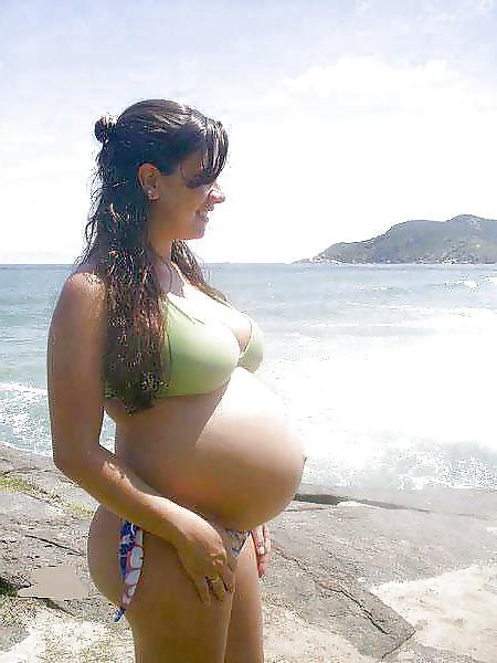 25P Enceinte maillot-Pregnant bikini