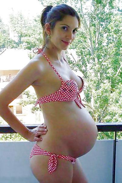 25P Enceinte maillot-Pregnant bikini 2