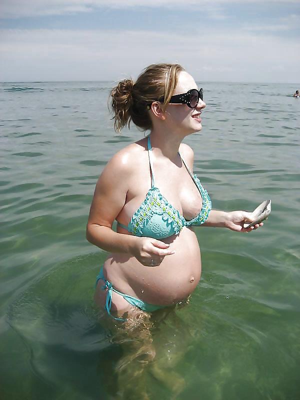 25P Enceinte maillot-Pregnant bikini 2