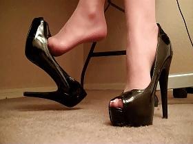 4P Sexy nylon tease