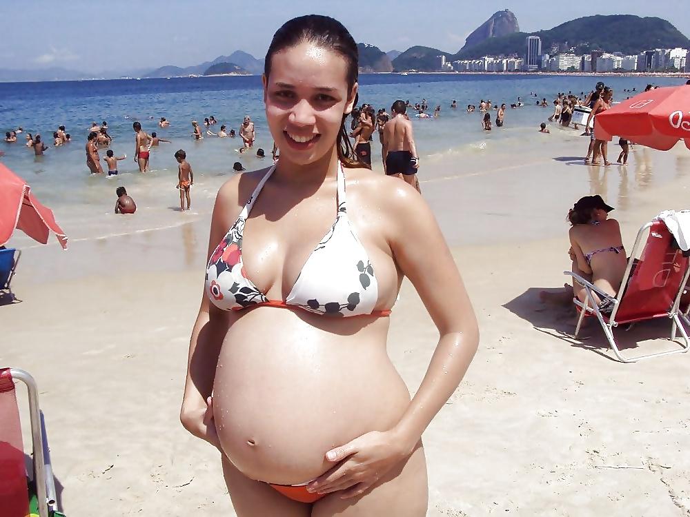 25P Enceinte maillot-Pregnant bikini 5
