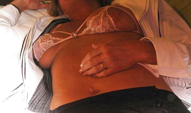4P My Wife's Big Tits in a Sexy Small Bra