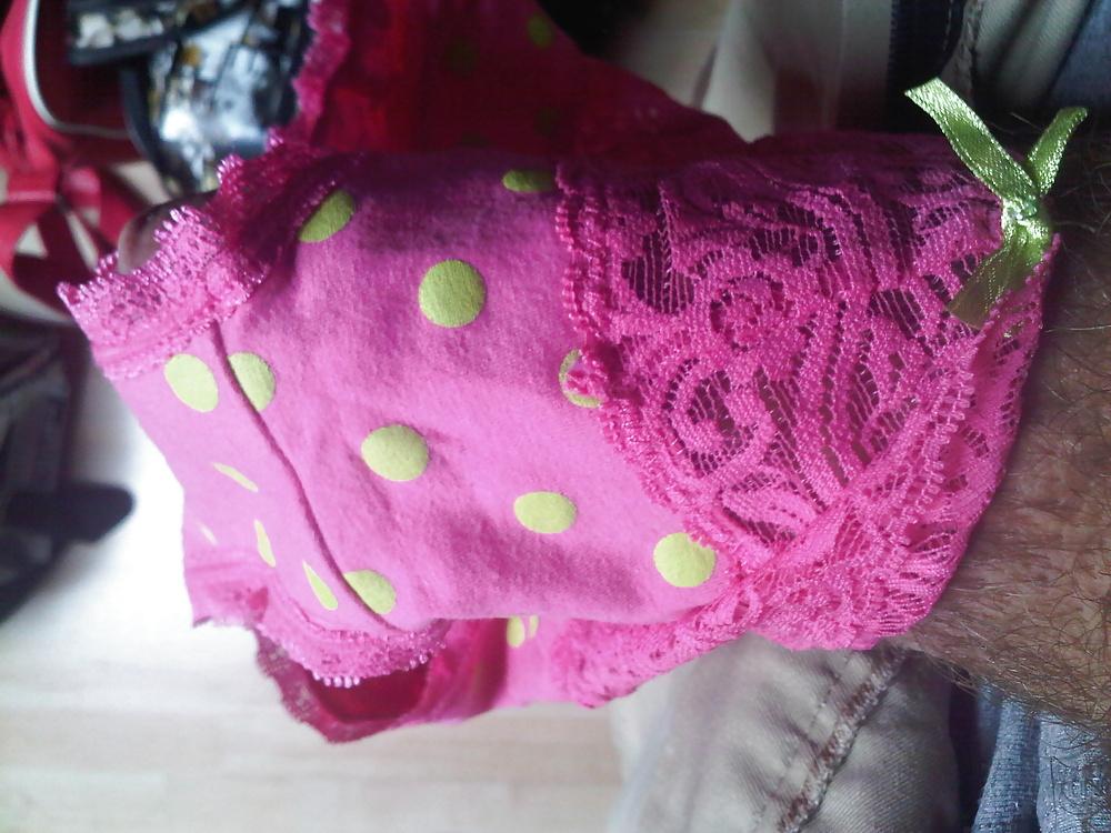 14P Marie's bra and panties. Les dessous de Marie