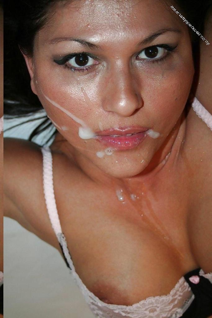 25P Wearing Lingerie Taking cum 