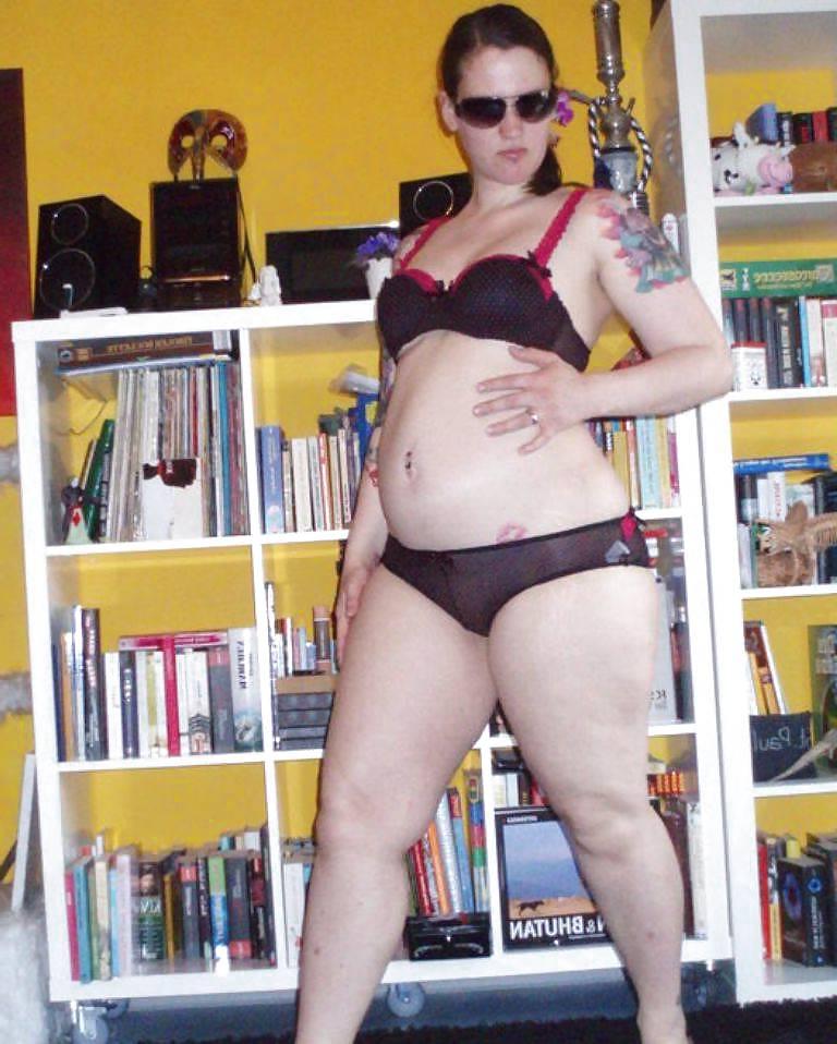 25P Tattoed, horny teen become a beautiful Milf, Pregnant