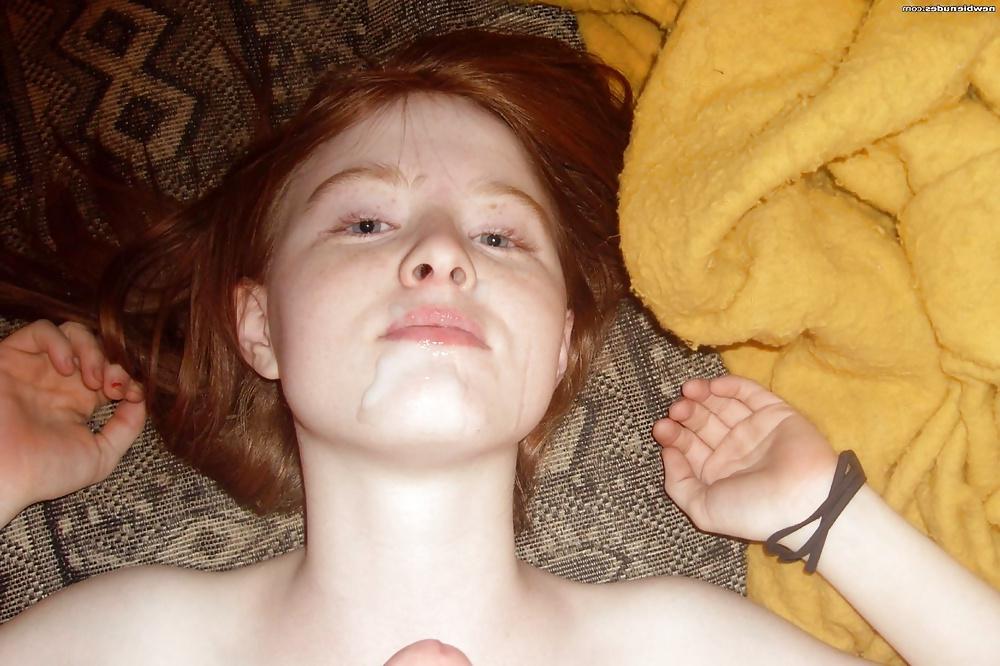 25P Cumshot Expression Blank face