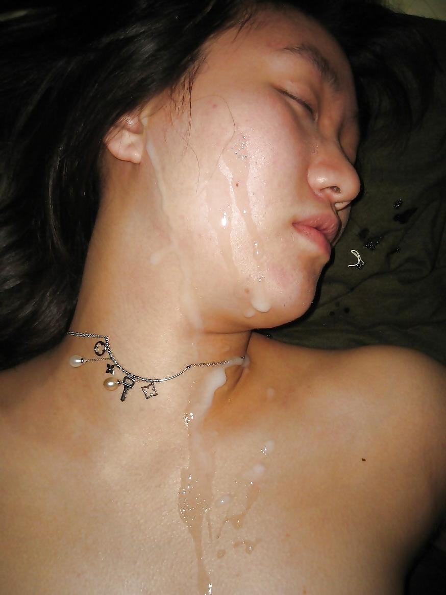 25P Cumshot Expression Blank face