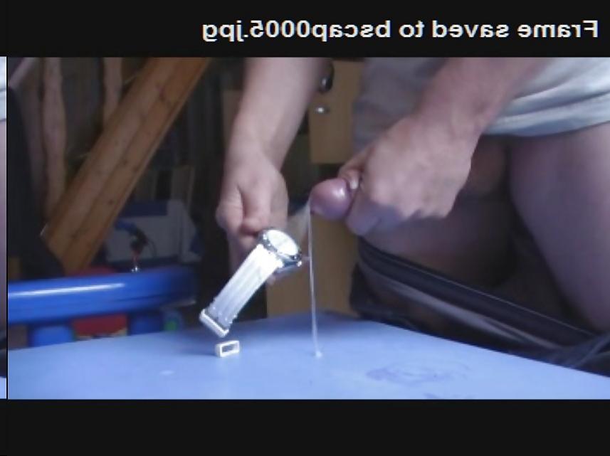 25P Cum on watch