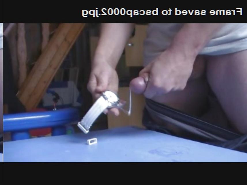 25P Cum on watch