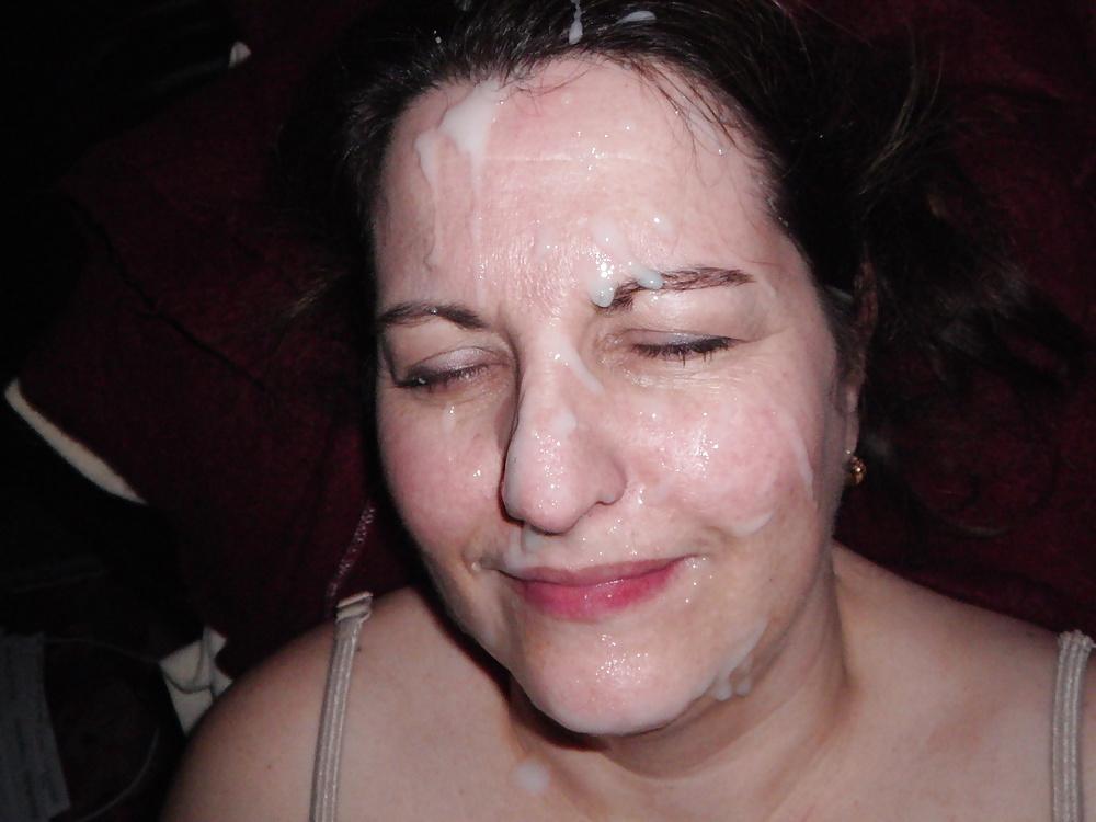 25P Facials eyes closed Smiling facials