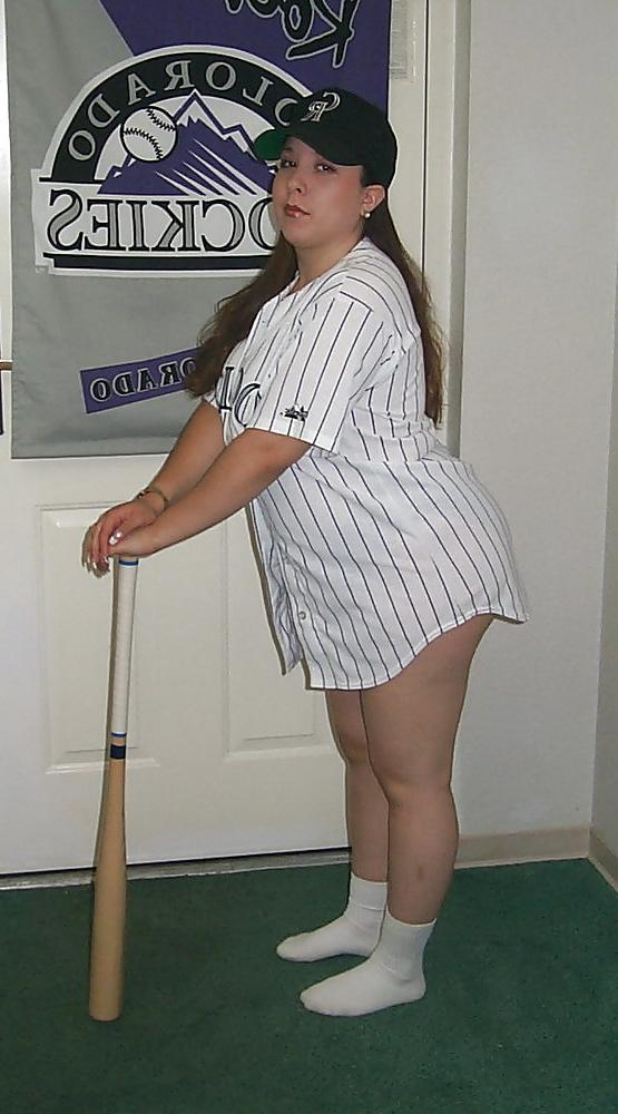20P Sexy baseball fan