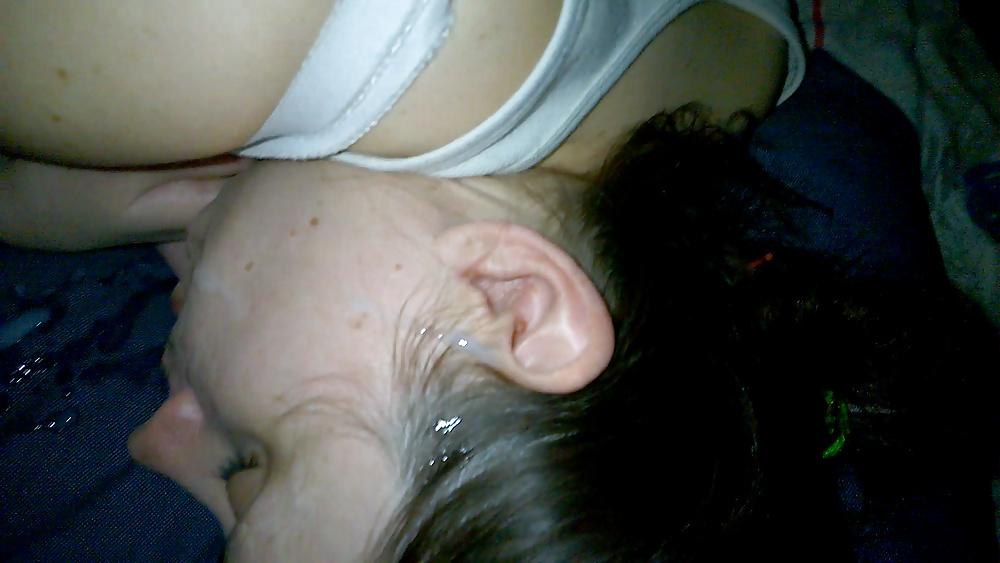 8P Cum face White Tank