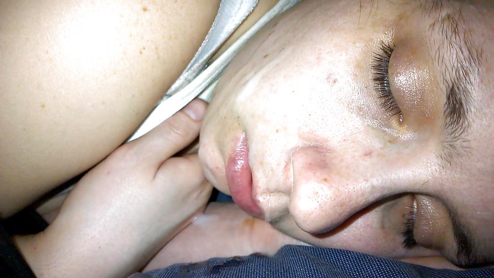 8P Cum face White Tank