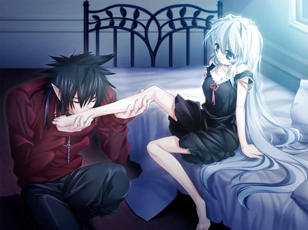 25P Anime style: foot worship