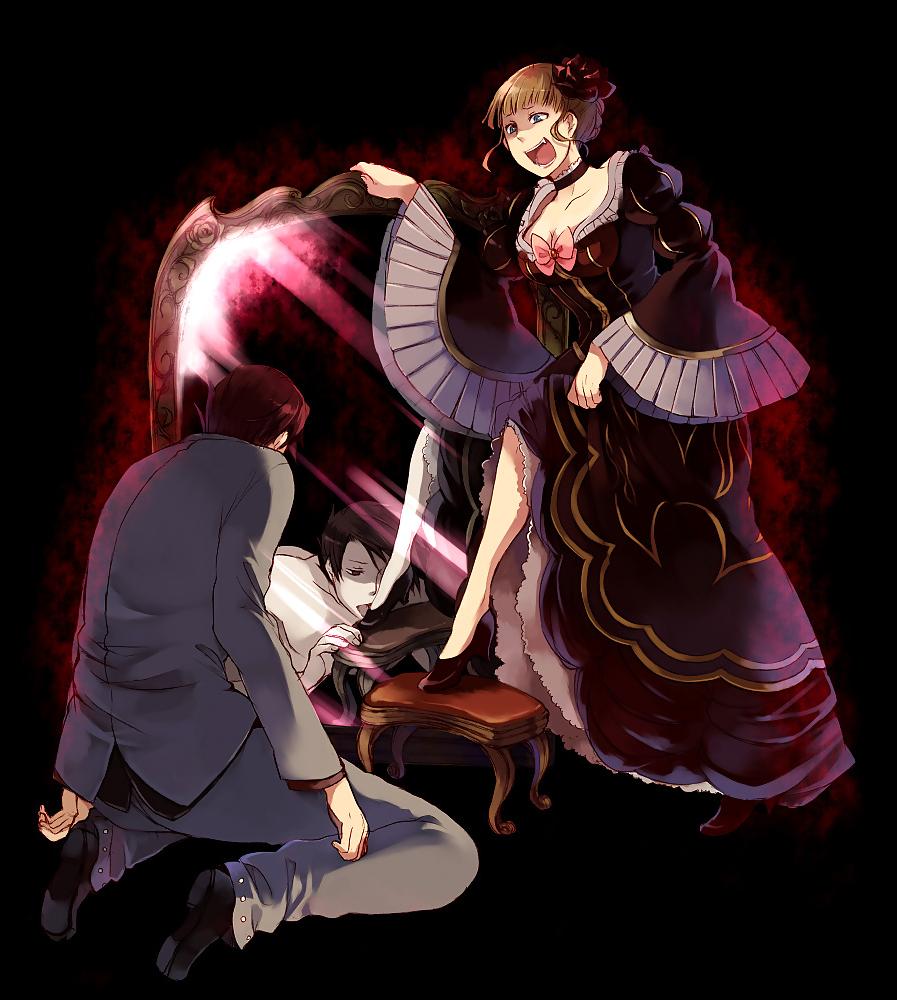 25P Anime style: foot worship