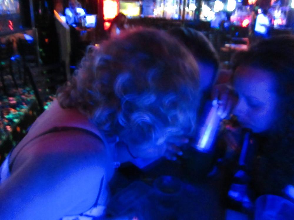 17P Baby's birthday 1st time stripping tittie bar(kinda blurry)