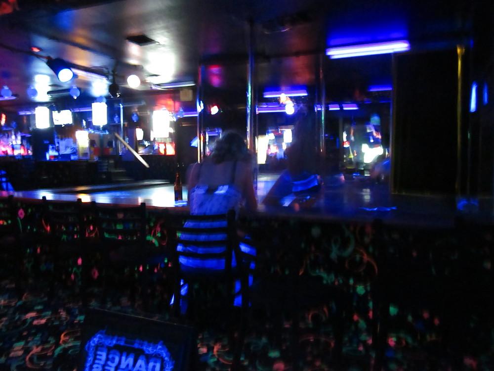 17P Baby's birthday 1st time stripping tittie bar(kinda blurry)
