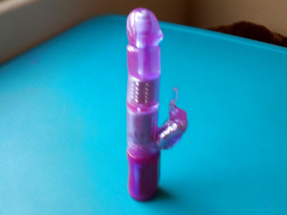 21P Friend's Wife's Bra, Panties and Dildo