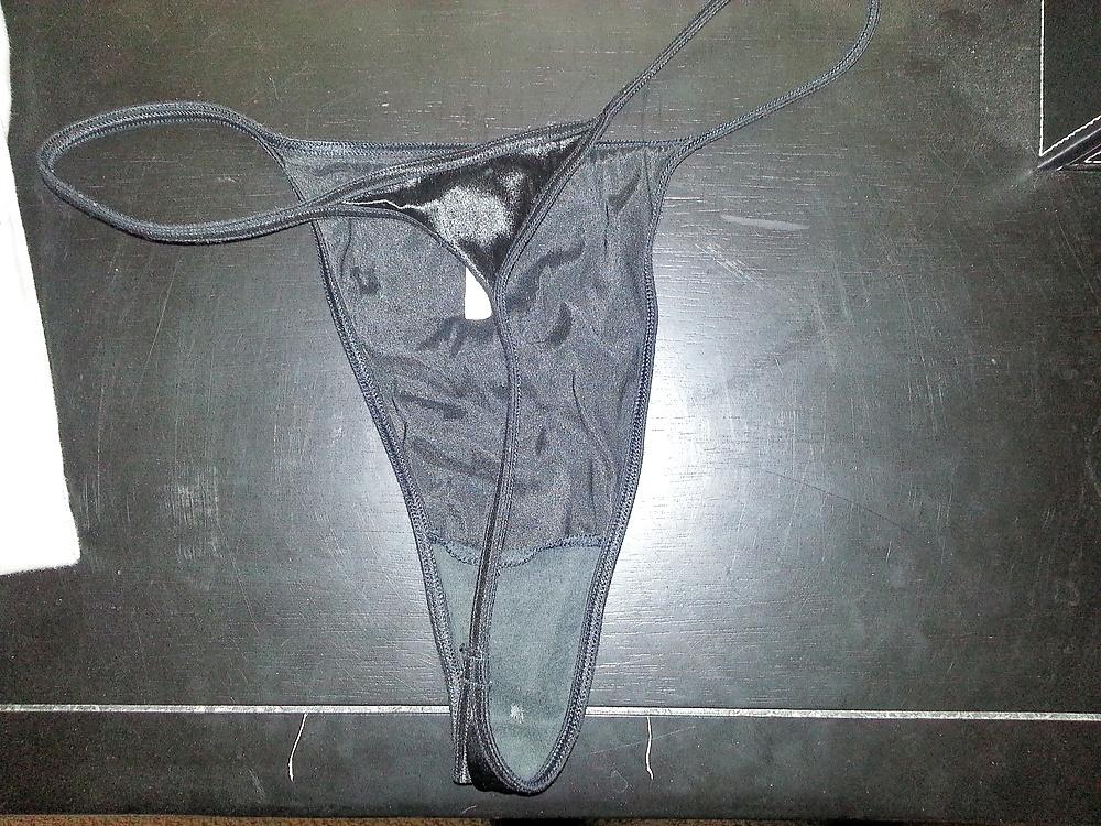 21P Friend's Wife's Bra, Panties and Dildo