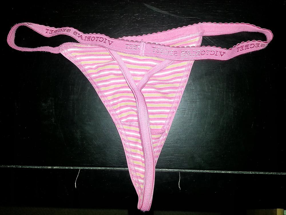 21P Friend's Wife's Bra, Panties and Dildo