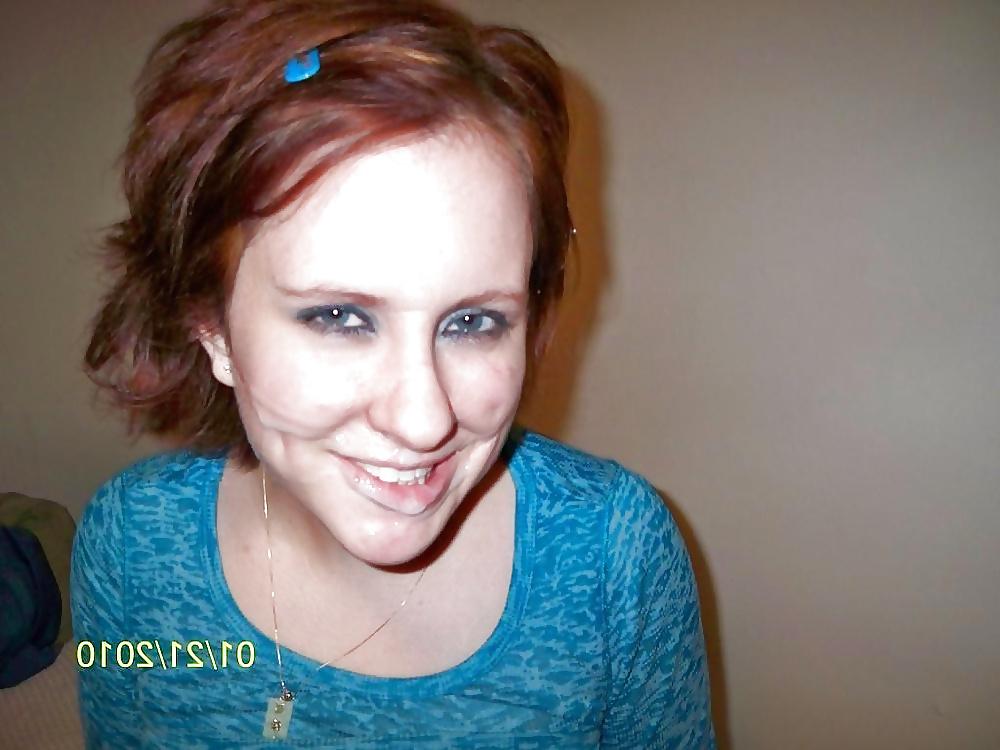 25P Natural Girls Face The Cum