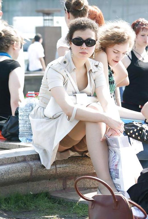 25P Upskirt Sitting Mix 1