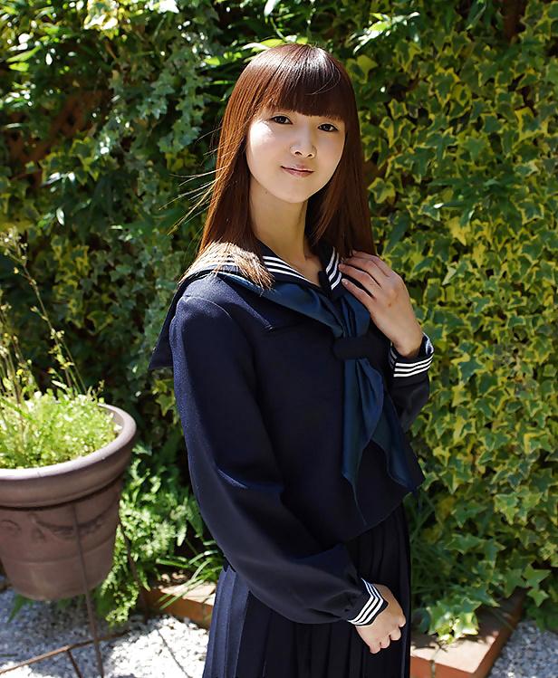 15P Japanese girl filled with cum