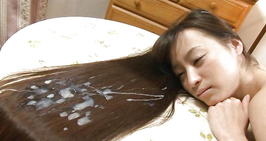 25P Cum on hair