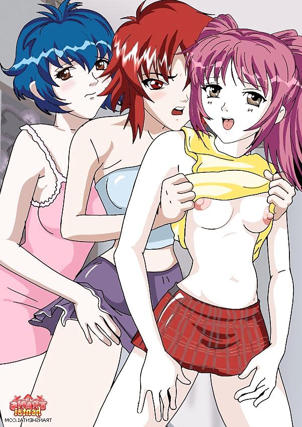 25P Cartoon shemale anime