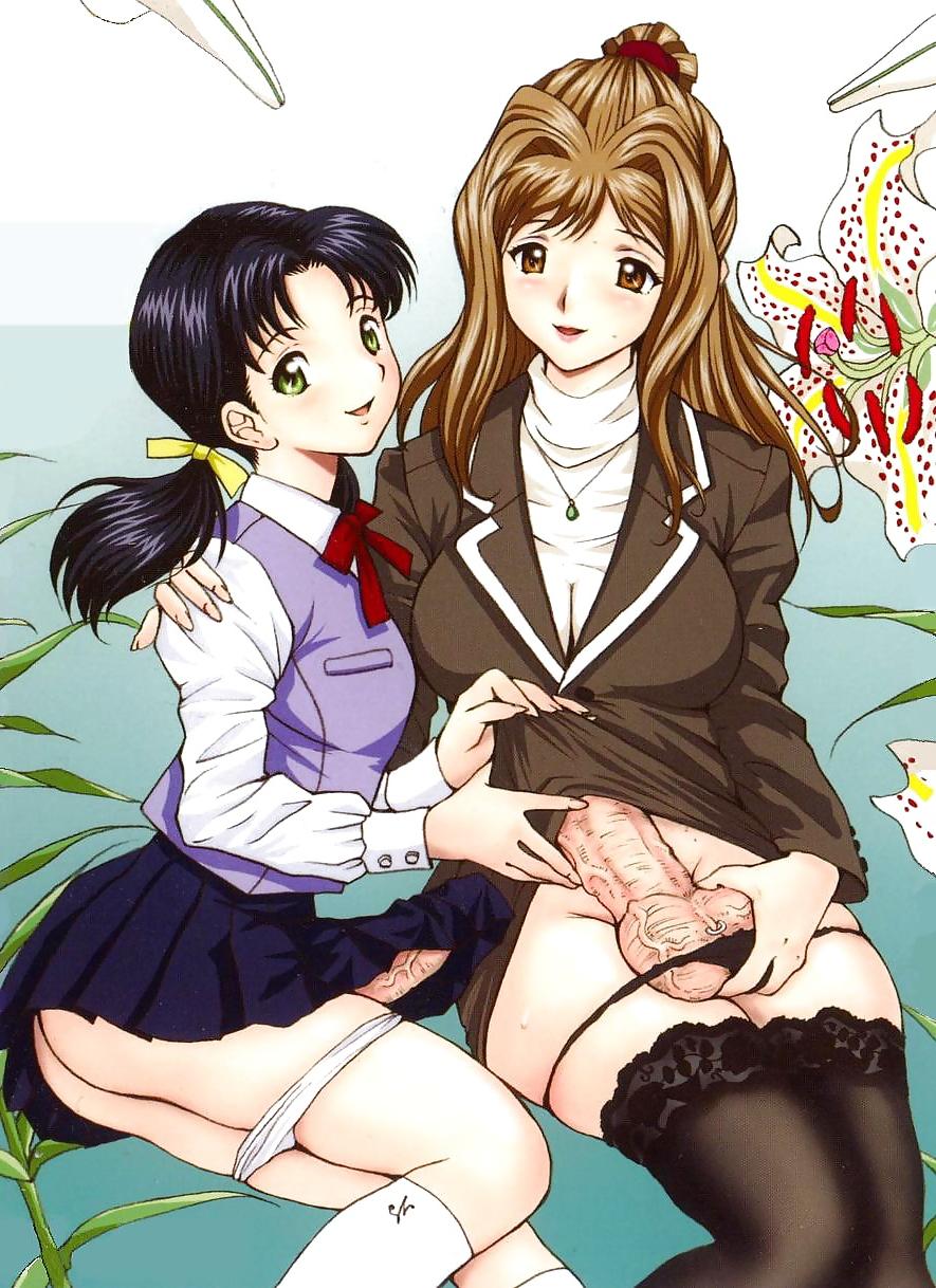 25P Cartoon shemale anime