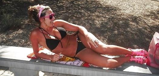 13P Busty Blonde Cock tease Lisa