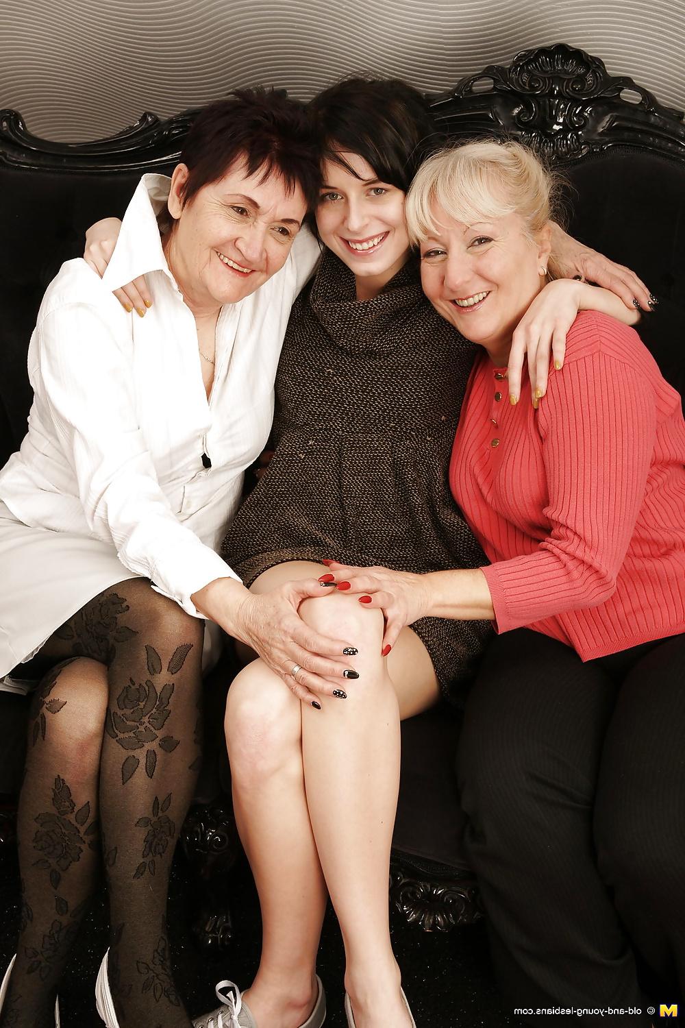25P Grandma fucks older grandma and her young girl PART 1