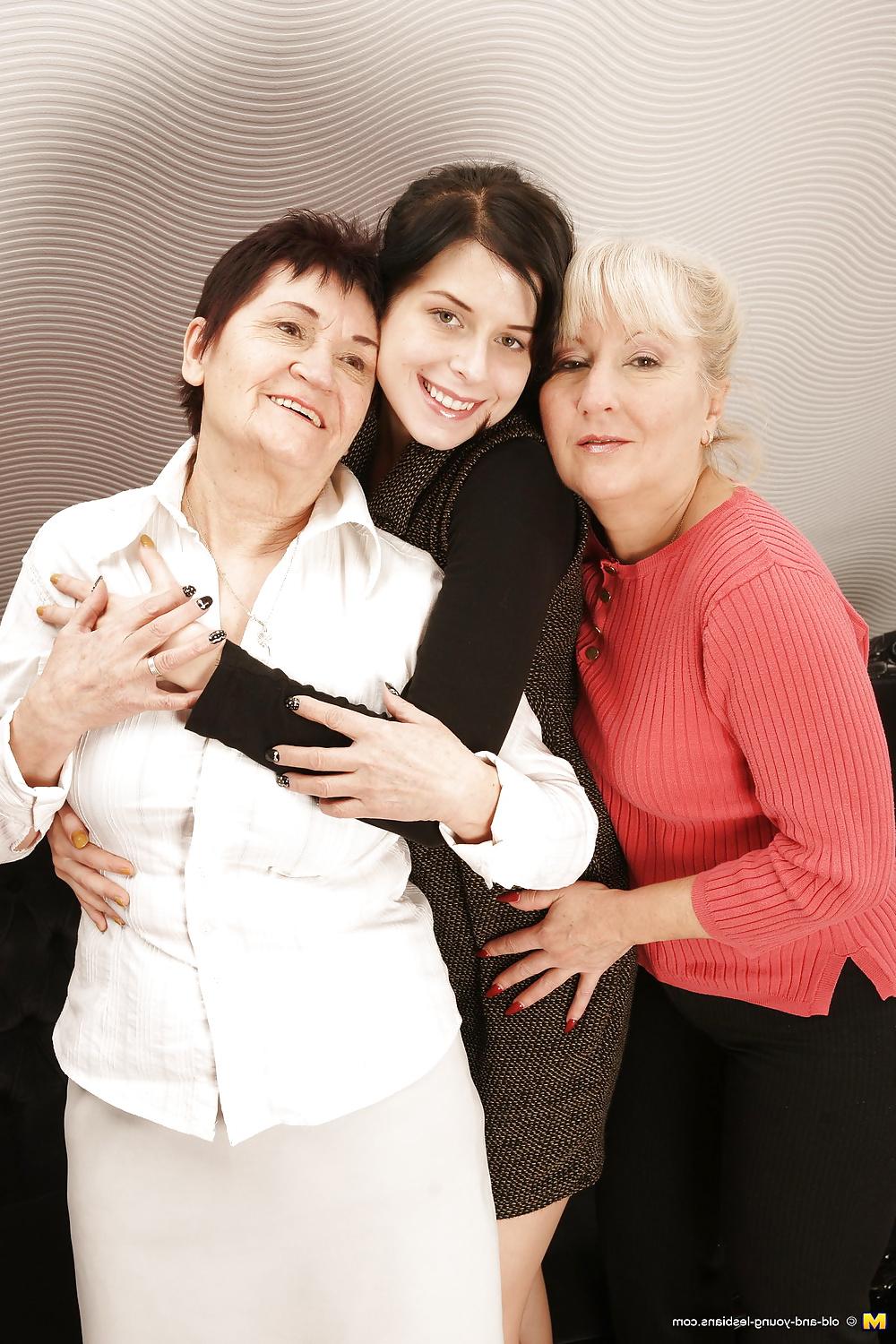 25P Grandma fucks older grandma and her young girl PART 1