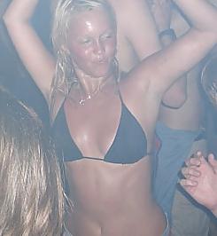 25P Danish teens-171-172-party bra panties beach cleavage 