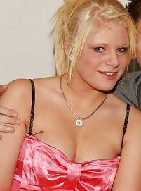 25P Danish teens-171-172-party bra panties beach cleavage 