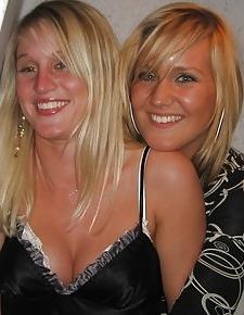 25P Danish teens-171-172-party bra panties beach cleavage 