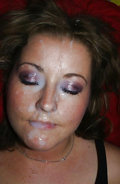 25P Hot Cum Facials On Hot Beautiful Women