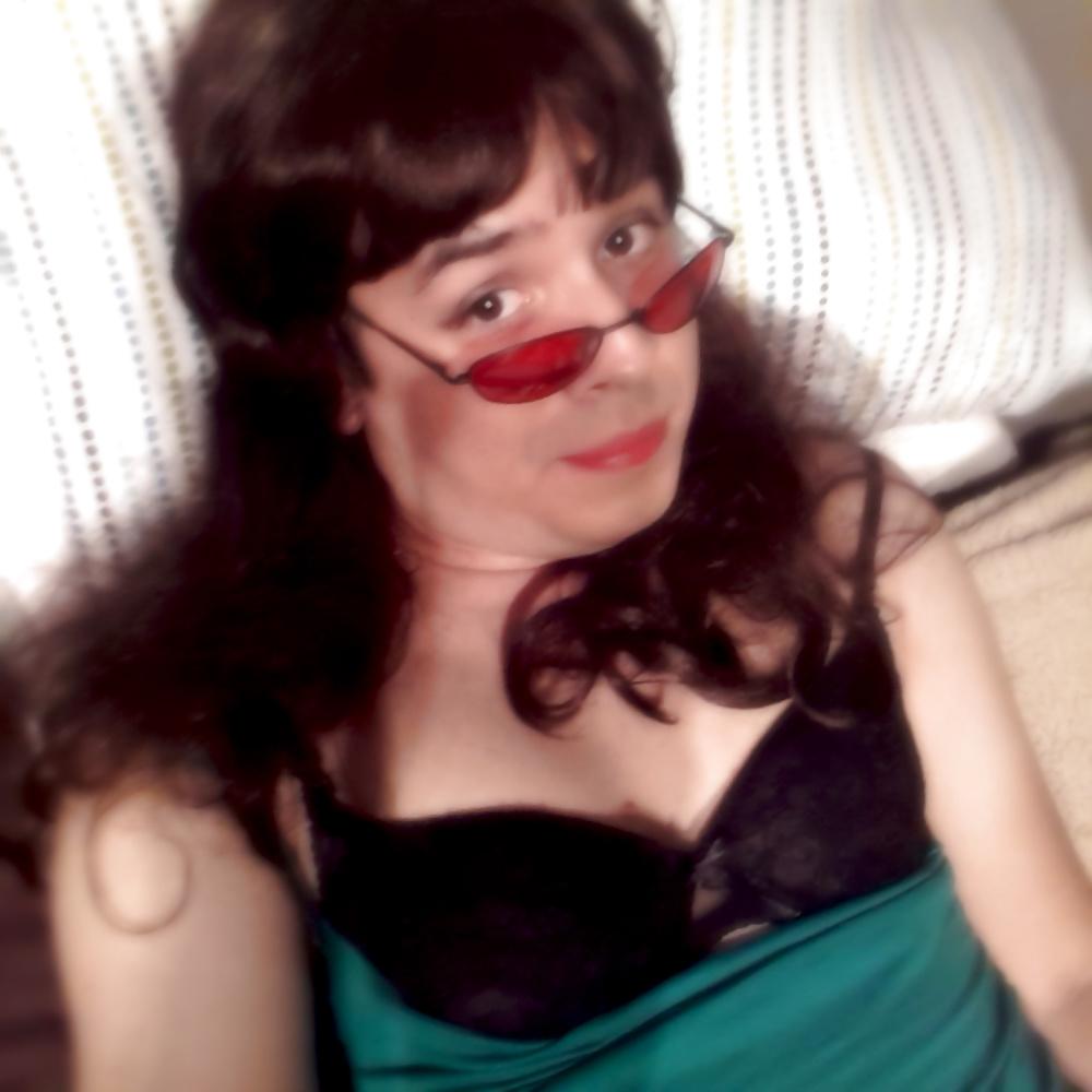 22P Naughty plaid tgirl