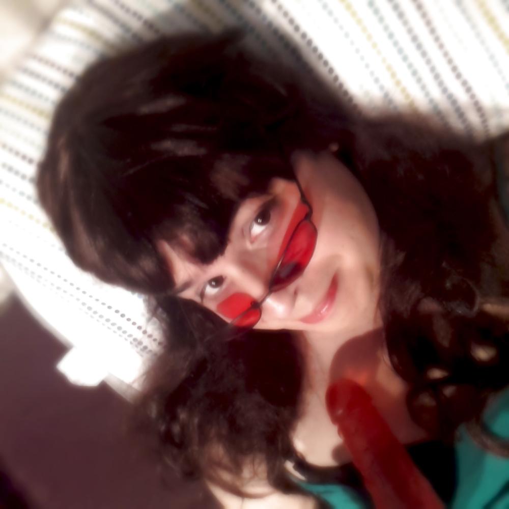 22P Naughty plaid tgirl