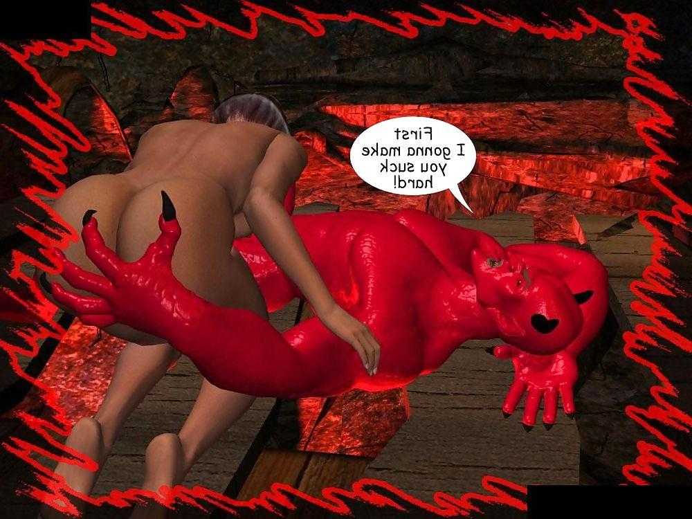 6P Devil fucks Girl 1