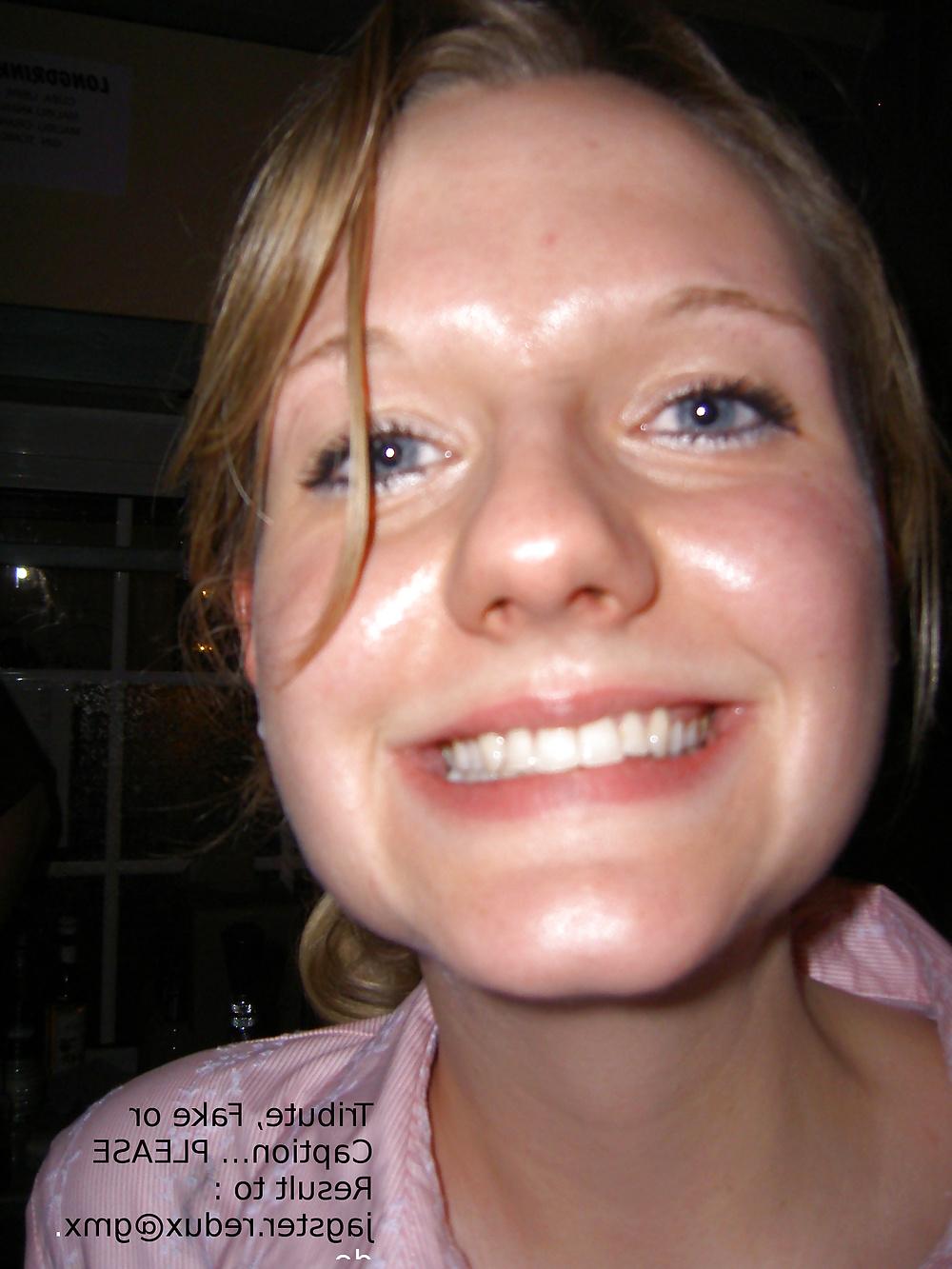 4P Cum on her - Wichs sie voll
