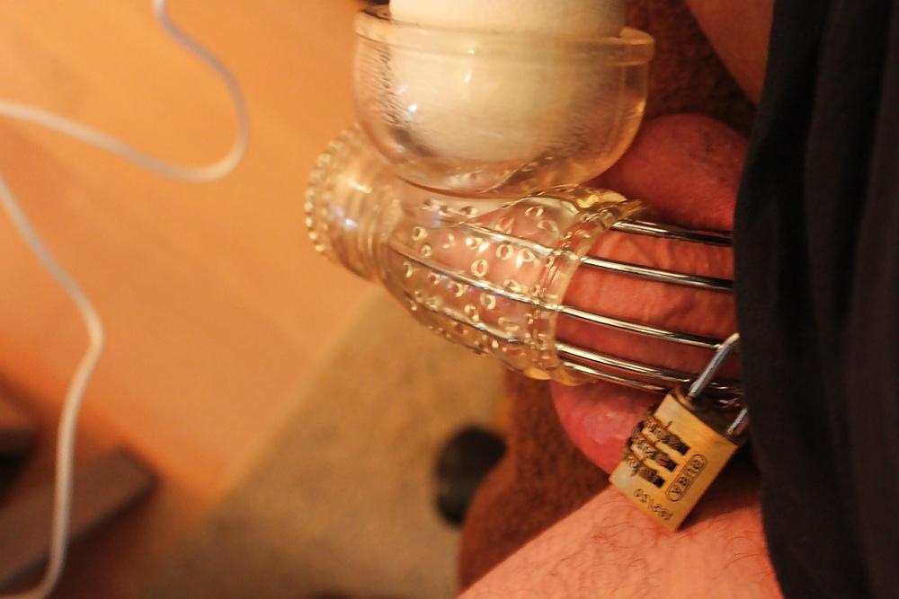 20P Chastity Tease with a MagicWand