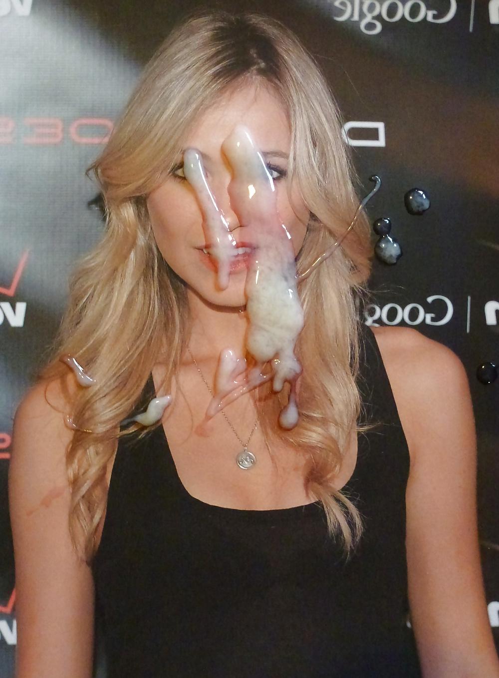 14P Cum On Katrina Bowden's Face!