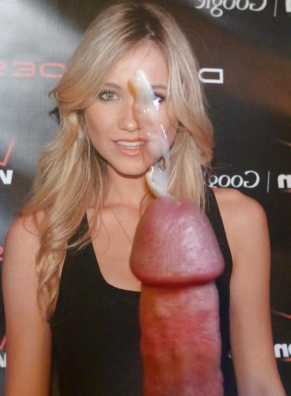 14P Cum On Katrina Bowden's Face!