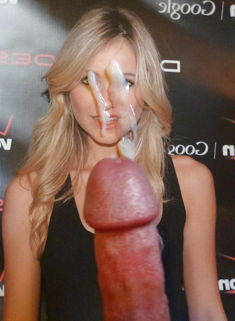 14P Cum On Katrina Bowden's Face!