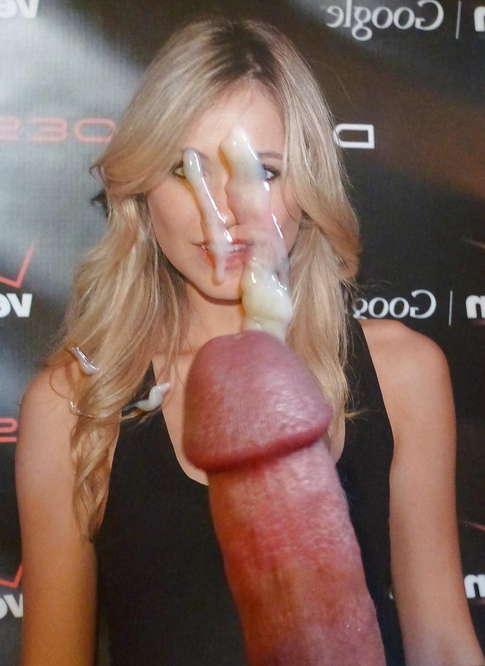 14P Cum On Katrina Bowden's Face!