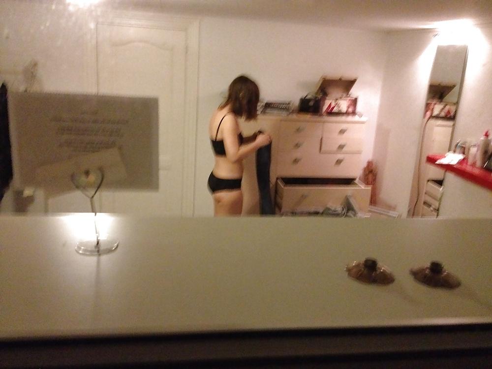 25P Danish girl changing
