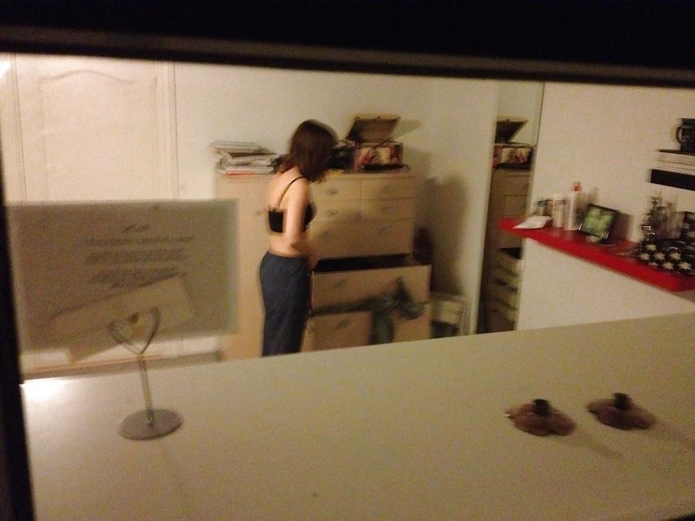 25P Danish girl changing
