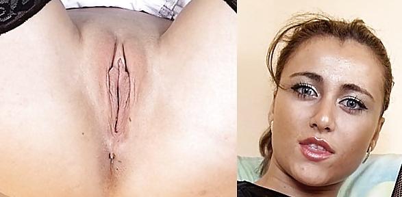 25P Face and pussy 2